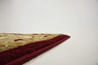 Unique Loom Versailles Collection Traditional Classic Floral Motif Area Rug (7' 0 x 10' 0 Rectangular, Burgundy/ Ivory)