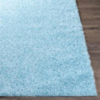 Artistic Weavers Solid Plush Blissful Shag Area Rug, 7'10" x 10', Pale Blue
