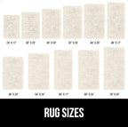 GORILLA GRIP Bath Rug Mat 48x17, Thick Soft Absorbent Chenille, Quick Dry Microfiber Mats, Rubber Backing Washable Shower Floor Rugs, Bathmat Runner, US Designed Bathroom Home Decor Accessories Ivory