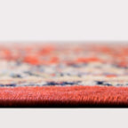 Rugs.com Yasmin Collection Rug – 8 Ft Square Terracotta Medium Rug Perfect for Living Rooms, Kitchens, Entryways