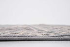 Unique Loom Reza Collection Traditional Persian Style Area Rug, 7 x 10 ft, Gray/Ivory