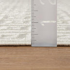 LUXE WEAVERS Geometric Greek Pattern Area Rug, Cream, 5'X7'