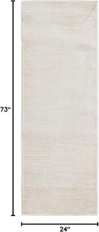 Unique Loom Finsbury Collection Area Rug - Kate (2' x 6' 1" Runner, Ivory/ Beige)
