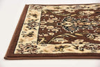 Unique Loom Sialk Hill Collection Area Rug - Washington (2' 2" x 8' 2" Runner Brown/Black)