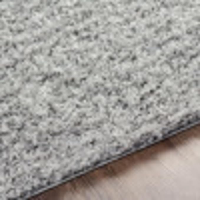 Artistic Weavers Solid Plush Blissful Shag Area Rug, 4'3" x 5'7", Medium Gray
