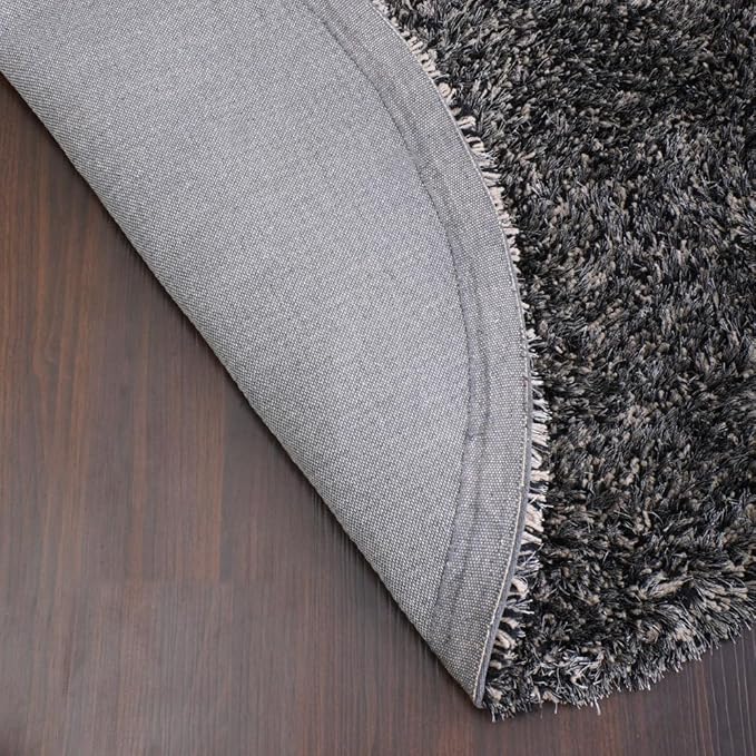 Rugsotic Carpets Hand Woven Flat Weave Kilim Wool ECO-Friendly Area Rugs - 10'x13', Rectangle Shape, Dark Orange Color, Solid Plain Design, Low Pile Handmade Rugs for Living Room (D00111)