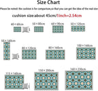 Vintage Boho Area Rugs Multicolor Ethnic Style Geometric Splicing Carpets Bedroom Living Room Kitchen Floor Mats Indoor Outdoor Non-Shedding Runner Rug Home Décor Carpet 2.6' X 6.5'