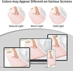 Pink Bathroom Rug 24x36 Non Slip Fluffy Bath Mat for Bathroom Floor Washable Plush Luxury Bath Rug for Tub Soft Shaggy Absorbent Shower Sink Mat