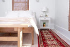Unique Loom Taftan Collection Border Geometric Tribal Inspired Design Area Rug (2' 2 x 8' 2 Runner, Red/ Gold)