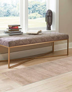 Unique Loom Finsbury Collection Area Rug - Kate (2' x 8' Runner, Beige/ Ivory)