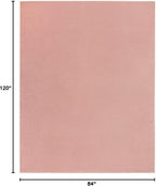 Nourison Home Nourison Essentials Pink 7' x 10' Area Rug - Easy Clean, Non Shedding, Bed Room, Living Room, Dining Room, Kitchen (7' x 10')