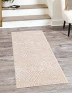 Unique Loom Finsbury Collection Area Rug - Meghan (2' x 8' Runner, Ivory Beige)