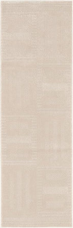 Nourison Home Nordic Taupe 2' x 6' Area Rug - Easy Clean, Non Shedding, Bed Room, Living Room, Dining Room, Kitchen (6' Runner)