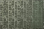 Revival Rugs Shell 6'7"x9' Washable Area Rug for Living Room Bedroom - 100% Recycled Oeko-TEX Certified, Medium Pile, Green