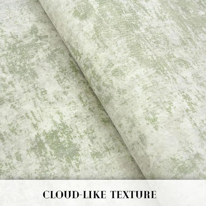 Modern Abstract Runner Rug 2x5, Sage Green Grey Washable Kitchen Runner Entryway Rug Mat Non-Slip Soft Hallway Rug Runner Thin Print Faux Wool Carpet for Bedroom Laundry Room Indoor