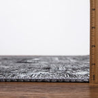 Keen Home Design 6x9 Rug - Machine Washable Area Rug with Non-Slip Backing, Ideal for Living Room, Dining Room, Bedroom - Vintage, Easy Clean, Durable, Low Pile - (6' x 9')