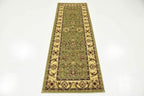 Unique Loom Voyage Collection Traditional Oriental Classic Intricate Design Area Rug (2' 2 x 6' 0 Runner, Green/Ivory)