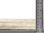 Rugs.com Chateau Collection Rug – 3' x 16' 5 Runner Light Blue Medium Rug Perfect for Hallways, Entryways