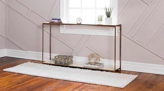 Unique Loom Davos Shag Collection Area Rug - Solid (2' 7" x 20' Runner, White/ Ivory)