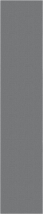 EARTHALL Washable Runner Rug 2x10 Ft Non Slip Runners for Hallways Long Cotton Rubber Backed Kitchen Runner Braided Indoor Floor Carpet Runners for Entryway, Hallway, Kitchen, Charcoal Gray