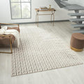 LUXE WEAVERS Geometric Greek Pattern Area Rug, Gray, 5'X7'