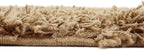Unique Loom Solid Shag Collection Area Rug (7' 10" Square, Sandy Brown)