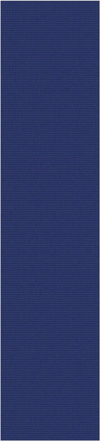 Braided Runner Rug 2.6x12 Ft Washable Runners for Hallways Kitchen Runner Rug Rubber Backed Cotton Extra Long Entryway Runner Indoor, Woven Carpet for Hall Entryway, Royal Blue/Navy