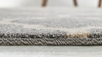 Rugs.com Lattice Collection Rug – 3' x 5' Light Gray Medium Rug Perfect for Entryways, Kitchens, Breakfast Nooks, Accent Pieces