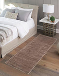 Unique Loom Finsbury Collection Area Rug - Kate (2' x 6' 1" Runner, Brown)