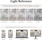 10x12 Washable Area Rug Grey Rust Abstract Living Room Bedroom Carpet Neutral Modern Non-Slip Soft Low Pile Lightweight Vacuumable Large Throw Rug for Dining Room