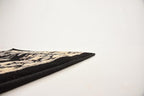 Unique Loom Sialk Hill Collection Area Rug - Washington (2' 2" x 8' 2" Runner Black/Gray)