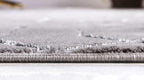 Unique Loom Marilyn Monroe Glam Collection Area Rug - Trellis (5' 3' x 8' Rectangle, Gray Silver/ Silver)