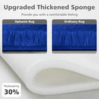Ophanie Upgrade 4x6 Blue Rugs for Bedroom, Dark Blue Fluffy Shaggy Soft Carpet, Navy Indoor Floor Carpet for Kids Baby Boys Teen Dorm Room, Nursery,Home Decor Aesthetic