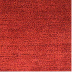 Hand Knotted Loom Wool ECO-Friendly Area Rugs - 6'x6', Round, Red Color, Solid Plain Design, High Pile Thick Handmade Anti Skid Area Rugs for Living Room, Bed Room (L00111)