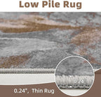5x7 Area Rugs for Living Room, Modern Abstract Rug for Bedroom, Contemporary Machine Washable Rug, Large Stain Resistant Carpet for Dining Room Playroom Home Office, Pet & Kids Friendly