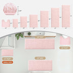 Pink Bathroom Rug 24x48 Non Slip Fluffy Bath Mat for Bathroom Floor Washable Plush Luxury Bath Rug for Tub Soft Shaggy Absorbent Shower Sink Mat