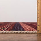 Keen Home Design 8x10 Rug - Machine Washable Area Rug with Non-Slip Backing, Ideal for Living Room, Dining Room, Bedroom - Vintage, Easy Clean, Durable, Low Pile Rug - (8' x 10')