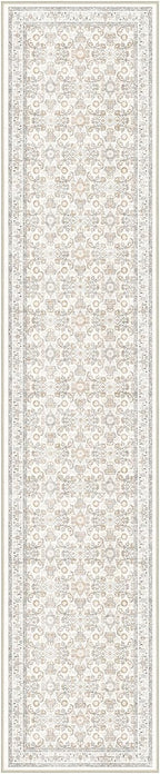 WITSHOCK 2x10 Long Runner Rug for Hallway,Washable Rug Distressed Boho for Bedroom Kitchen Entryway Indoor Entrance,Non Slip Runner Rugs with Rubber Backing,Camel/Beige