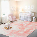 Istana 9x12 Area Rug - Pink 9 x 12 Area Rugs for Living Room - Foldable 9x12 Rugs for Bedroom/Living Room Rug - Stain Resistant Washable Rugs - Eco-Friendly Area Rugs