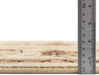 Rugs.com Chateau Collection Rug – 3' x 19' 8 Runner Cream Medium Rug Perfect for Hallways, Entryways