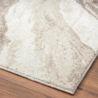 LUXE WEAVERS Lagos Collection 7983 Brown 6x9 Art Deco Geometric Area Rug