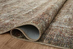 Loloi Amber Lewis Billie Collection, Tobacco & Rust 7'-6" x 9'-6" Area Rug – Antique & Distressed Accent Rugs for Living Room, Bedroom, Entryway & Hallway, No Shed High Traffic Area Home Decor Rug