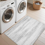 PADOOR Modern Abstract Entryway Rug - 2x3 Washable Rugs Non-Slip Door Mat, Ultra Soft Low Pile Floor Rugs Doormat for Entrance Front Door Indoor Grey