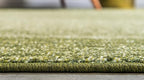 Rugs.com Angelica Collection Rug – 8 Ft Round Light Green Medium Rug Perfect for Kitchens, Dining Rooms
