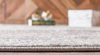 Unique Loom Trellis Frieze Collection Area Rug - Geometric (2' x 8' 8" Runner, Light Gray/ Ivory)