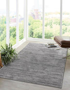 Unique Loom Finsbury Collection Area Rug - Kate (7' 1" x 10' Rectangle, Gray/ Ivory)