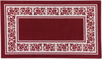 Floral Border Rug