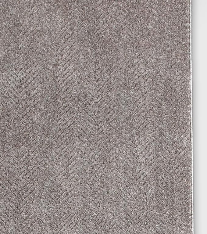 Well Woven Custom Size Hallway & Stair Runner- Harlow Pompeii Taupe 31 Inches Wide x 18 Feet Long Runner (31" x 18') Runner Rug - Modern Chevron Pattern, Ultra-Soft, Easy-Clean