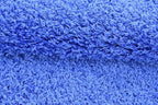 Unique Loom Solid Shag Collection Area Rug (9' x 12' 2" Rectangle, Periwinkle Blue)