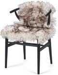 Sheepskin Long Hair 2x3 ft | Bedside Rugs for bedrooms, Sofa, Chair or The Dining Table | Each Sheepskin Rug is Unique and Created by Nature | Small Fluffy Rug in Color Snow Peak